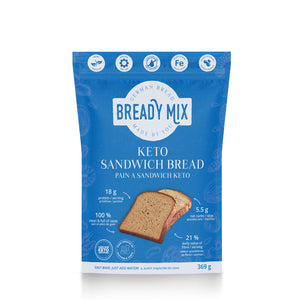 Bready Mix Keto Sandwich Bread Front Mockup
